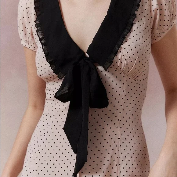 UO Kimchi Blue Polka Dot Dress 🎀💕 - Picture 3 of 4